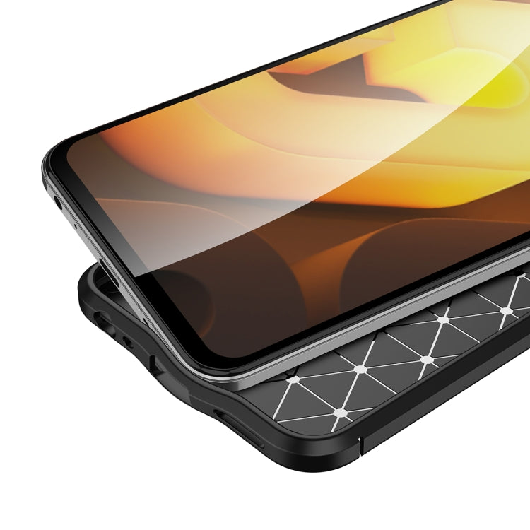 For vivo iQOO U5 / T1 India / Y75 5G Litchi Texture Shockproof Phone TPU Case