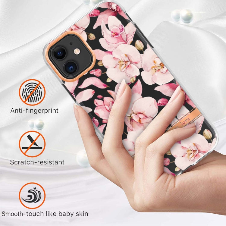 For iPhone 11 Flowers and Plants Series IMD TPU Phone Case
