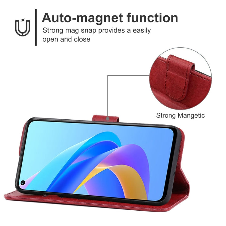 Leather Phone Case For OPPO A76