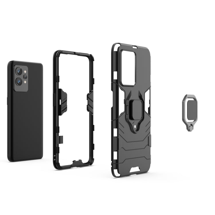 For OPPO Realme GT2 Pro Shockproof PC + TPU Holder Phone Case