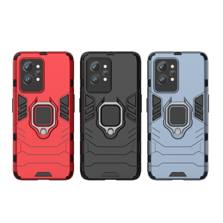 For OPPO Realme GT2 Pro Shockproof PC + TPU Holder Phone Case