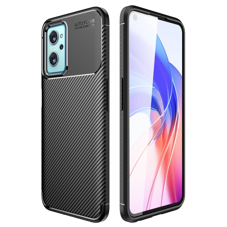 For OPPO Realme 9i / A36 Carbon Fiber Texture TPU Phone Case