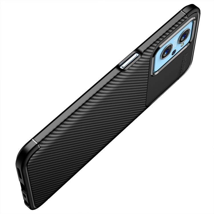 For OPPO Realme 9i / A36 Carbon Fiber Texture TPU Phone Case
