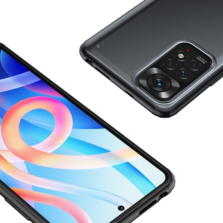 For Xiaomi Redmi Note 11 Foreign Version Four-corner Shockproof TPU + PC Phone Case