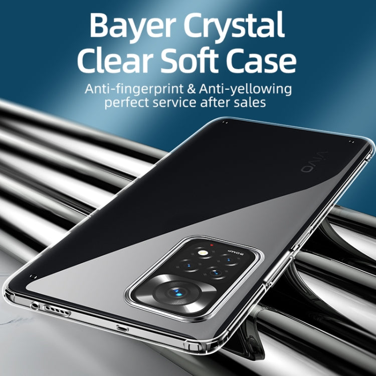 For Xiaomi Redmi Note 11 Foreign Version Ice Crystal PC + TPU Phone Case