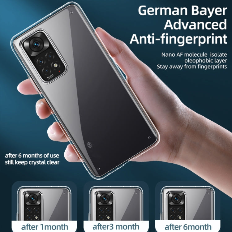 For Xiaomi Redmi Note 11 Foreign Version Ice Crystal PC + TPU Phone Case