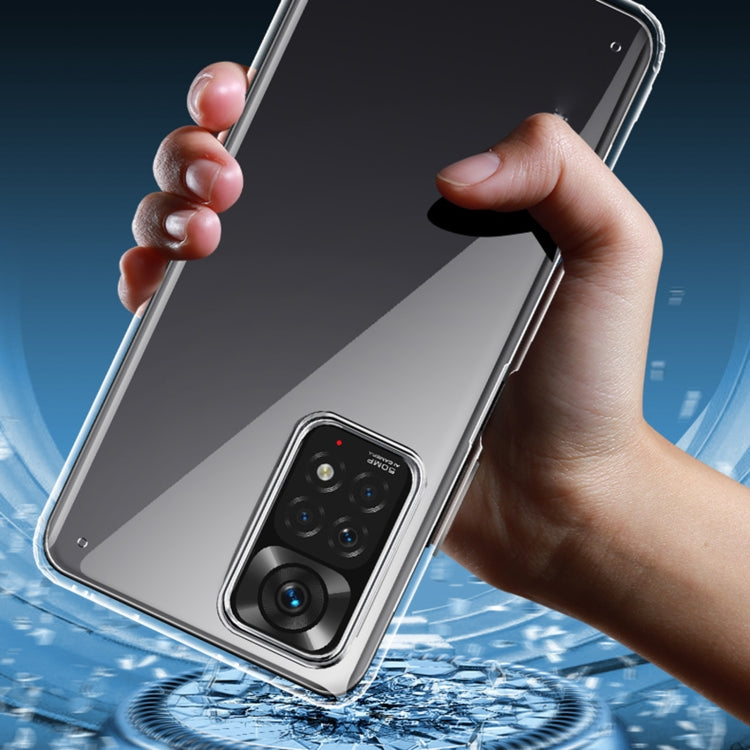 For Xiaomi Redmi Note 11 Foreign Version Ice Crystal PC + TPU Phone Case