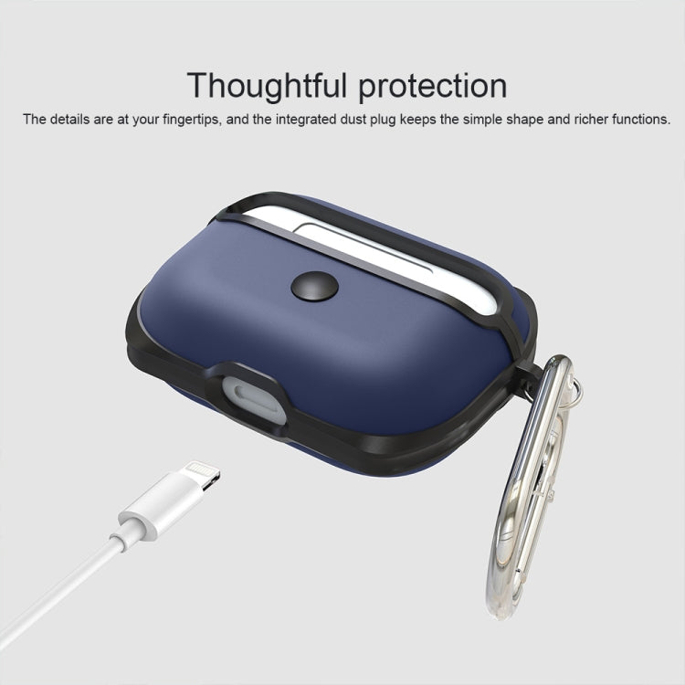 APC002 For AirPods Pro PC + TPU Earphone Protective Case with Hook