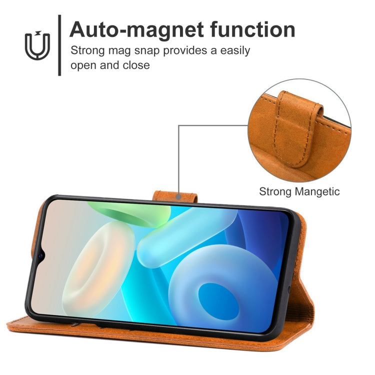 Leather Phone Case For vivo Y10 t1