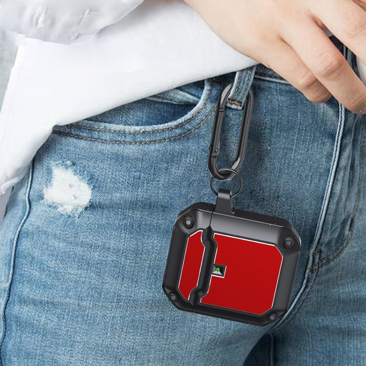 Mecha Hardware TPU Earphone Protective Case with Hook For AirPods 2 / 1