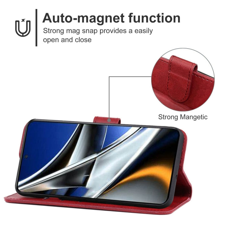 Leather Phone Case For Xiaomi Poco X4 Pro 5G