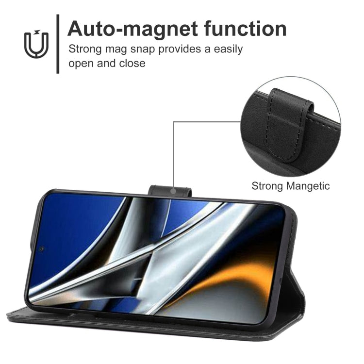 Leather Phone Case For Xiaomi Poco X4 Pro 5G