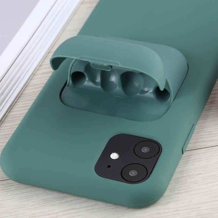 For iPhone 11 Pro For iPhone 11 Silicone Shockproof Protective Case with Apple AirPods Pro Case