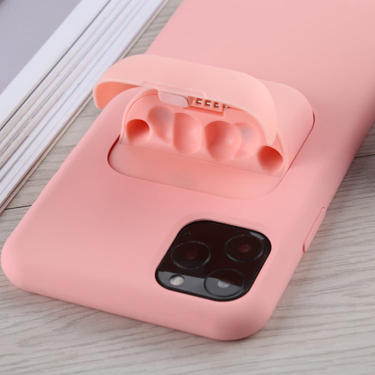 For iPhone 11 Pro Silicone Shockproof Protective Case with Apple AirPods Pro Case