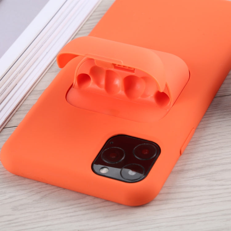 For iPhone 11 Pro Silicone Shockproof Protective Case with Apple AirPods Pro Case