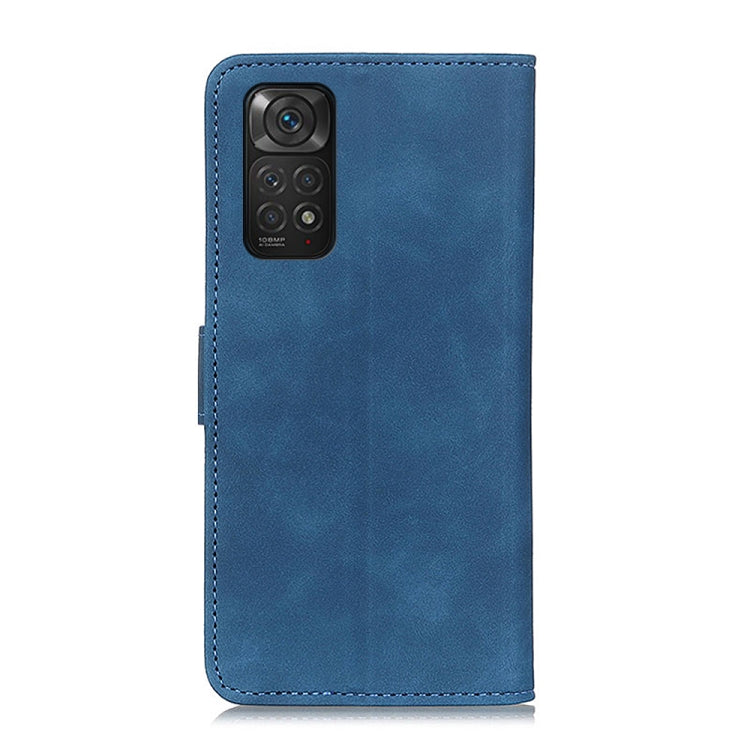 For Xiaomi Redmi Note 11S / Note 11 4G 2022 KHAZNEH Retro Texture Flip Leather Phone Case
