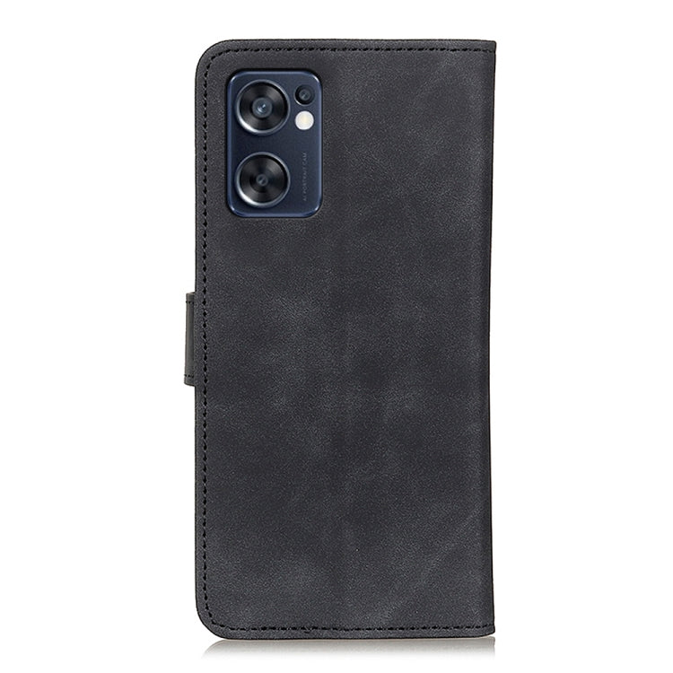 For OPPO Reno7 SE 5G KHAZNEH Retro Texture Horizontal Flip Leather Phone Case