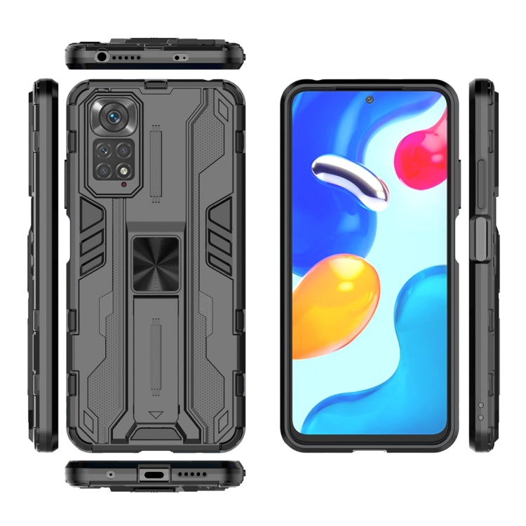 For Xiaomi Redmi Note 11 Global / Note 11S Supersonic PC + TPU Phone Case with Holder
