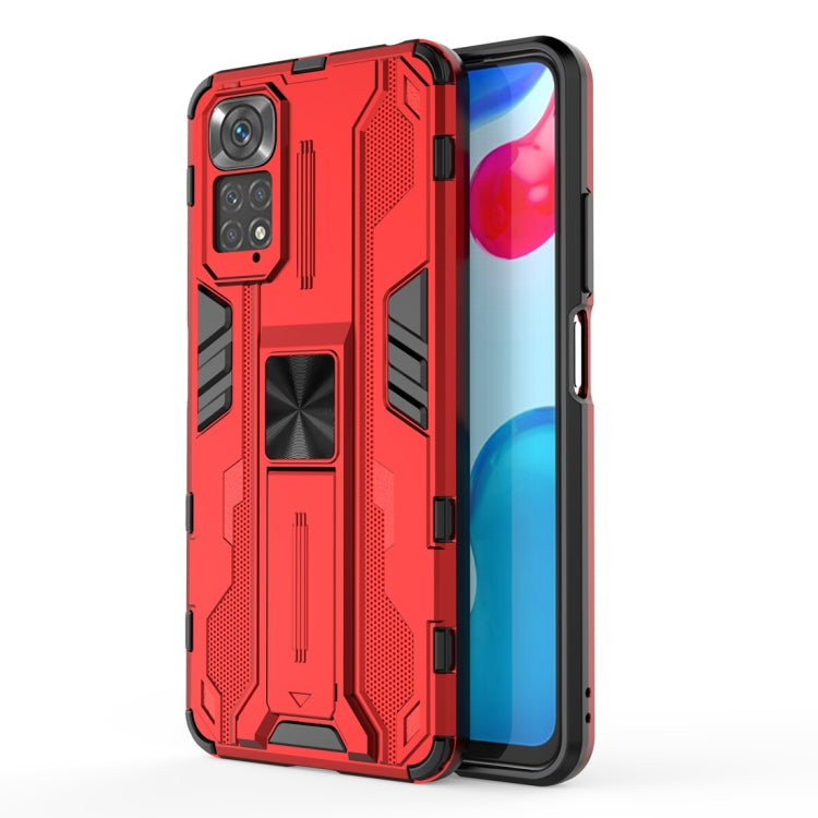 For Xiaomi Redmi Note 11 Global / Note 11S Supersonic PC + TPU Phone Case with Holder