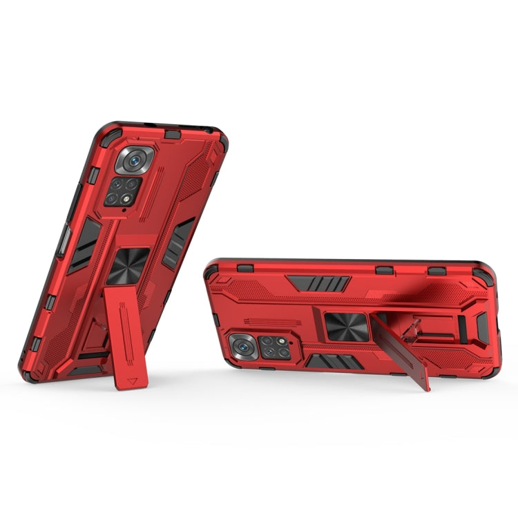 For Xiaomi Redmi Note 11 Global / Note 11S Supersonic PC + TPU Phone Case with Holder