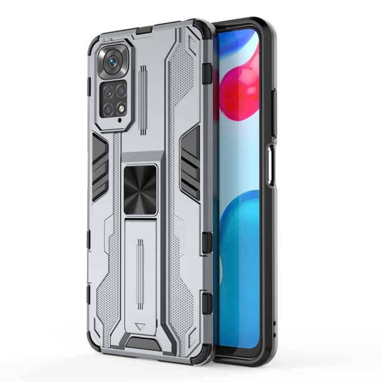 For Xiaomi Redmi Note 11 Global / Note 11S Supersonic PC + TPU Phone Case with Holder