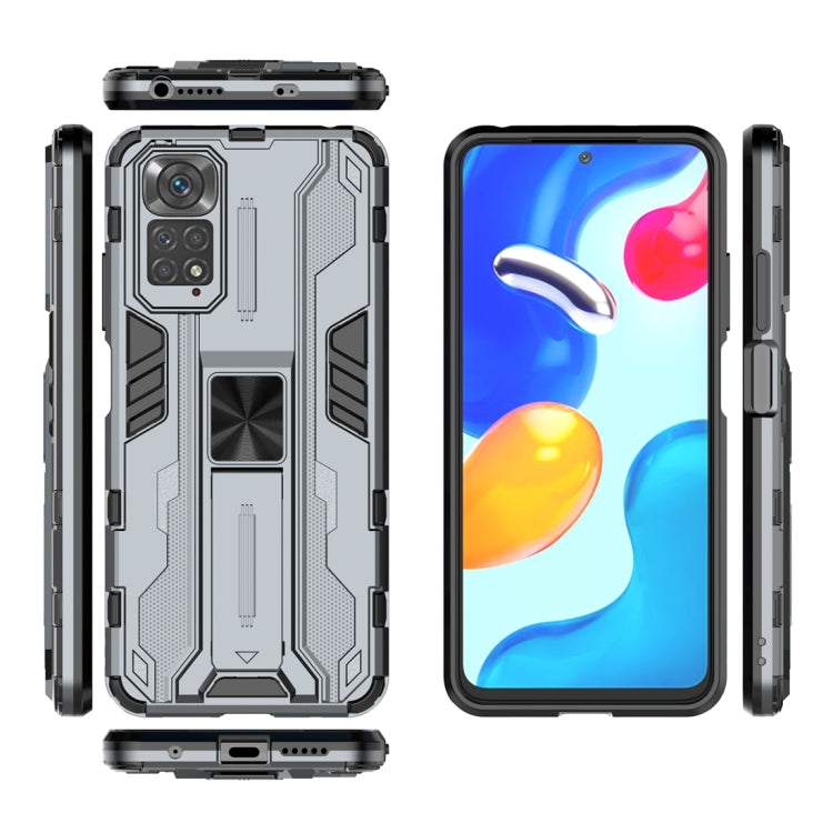 For Xiaomi Redmi Note 11 Global / Note 11S Supersonic PC + TPU Phone Case with Holder