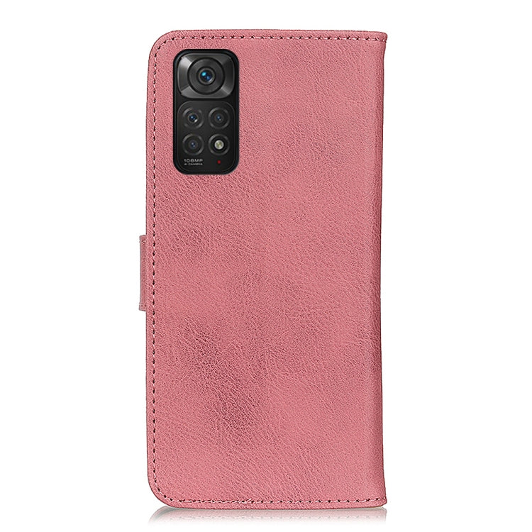 For Xiaomi Redmi Note 11S / Note 11 4G 2022 KHAZNEH Cowhide Texture Flip Leather Phone Case