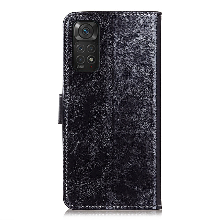 For Xiaomi Redmi Note 11S / Note 11 4G 2022 Retro Crazy Horse Texture Leather Phone Case