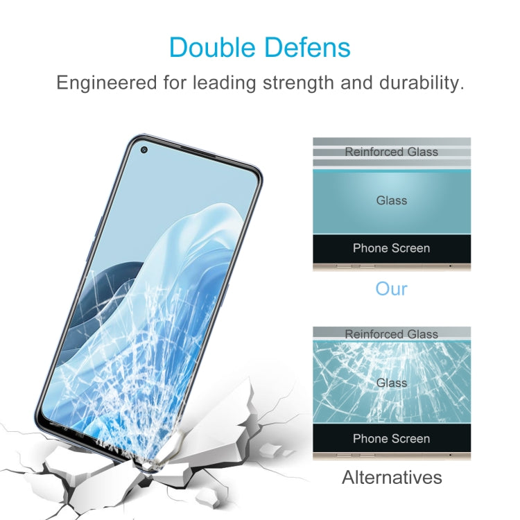 10 PCS 0.26mm 9H 2.5D Tempered Glass Film For OPPO Find X5 Lite / Reno8