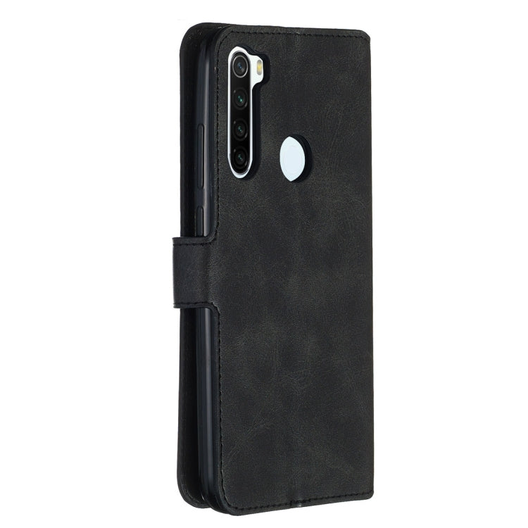 For Xiaomi Redmi Note 8T Classic Calf Texture Horizontal Flip PU Leather Case, with Holder & Card Slots & Wallet