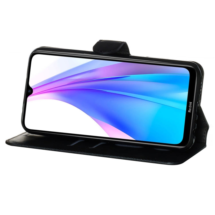 For Xiaomi Redmi Note 8T Classic Calf Texture Horizontal Flip PU Leather Case, with Holder & Card Slots & Wallet