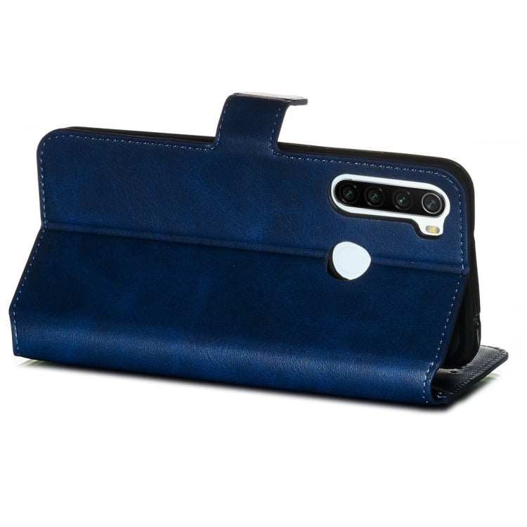 For Xiaomi Redmi Note 8T Classic Calf Texture Horizontal Flip PU Leather Case, with Holder & Card Slots & Wallet