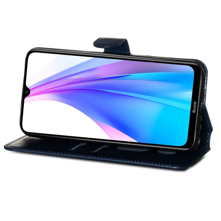 For Xiaomi Redmi Note 8T Classic Calf Texture Horizontal Flip PU Leather Case, with Holder & Card Slots & Wallet