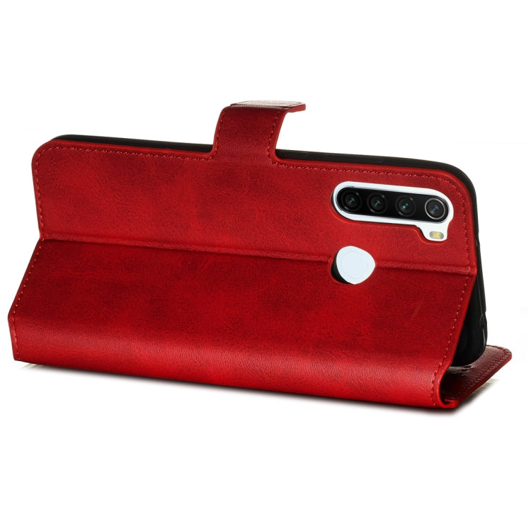 For Xiaomi Redmi Note 8T Classic Calf Texture Horizontal Flip PU Leather Case, with Holder & Card Slots & Wallet