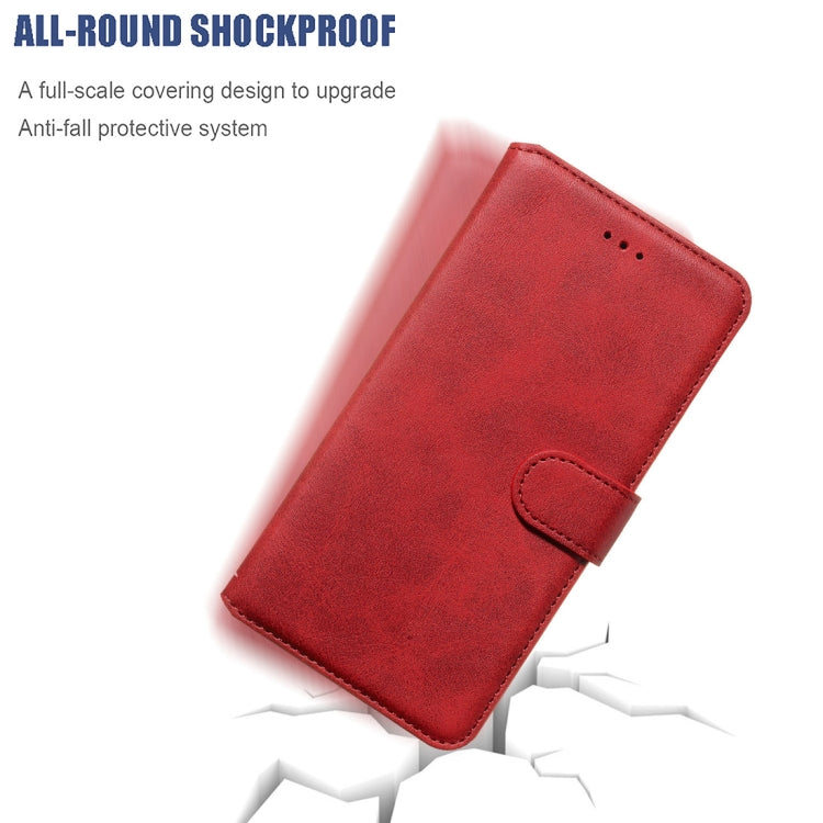 For Xiaomi Redmi Note 8T Classic Calf Texture Horizontal Flip PU Leather Case, with Holder & Card Slots & Wallet