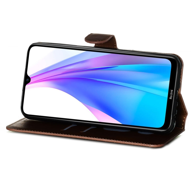 For Xiaomi Redmi Note 8T Classic Calf Texture Horizontal Flip PU Leather Case, with Holder & Card Slots & Wallet