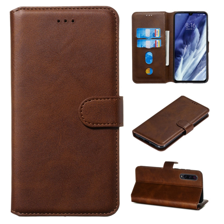 For Xiaomi Mi 9 Pro Classic Calf Texture Horizontal Flip PU Leather Case, with Holder & Card Slots & Wallet