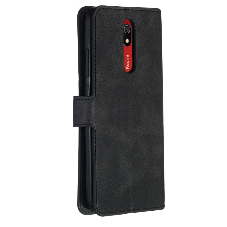 For Xiaomi Redmi 8A / Redmi 8 Classic Calf Texture Horizontal Flip PU Leather Case, with Holder & Card Slots & Wallet