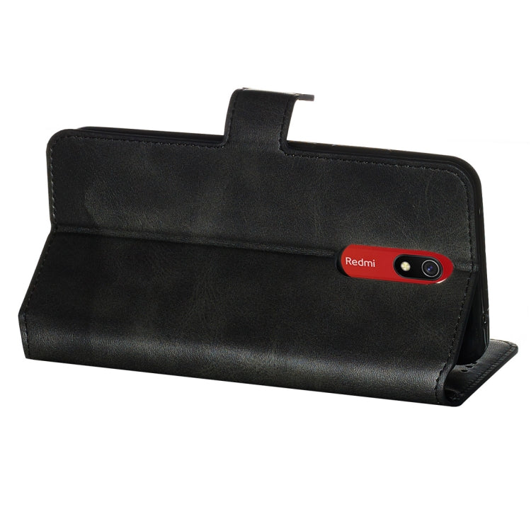 For Xiaomi Redmi 8A / Redmi 8 Classic Calf Texture Horizontal Flip PU Leather Case, with Holder & Card Slots & Wallet