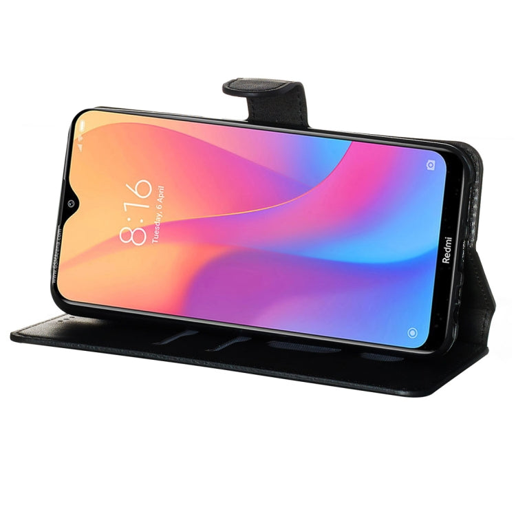 For Xiaomi Redmi 8A / Redmi 8 Classic Calf Texture Horizontal Flip PU Leather Case, with Holder & Card Slots & Wallet