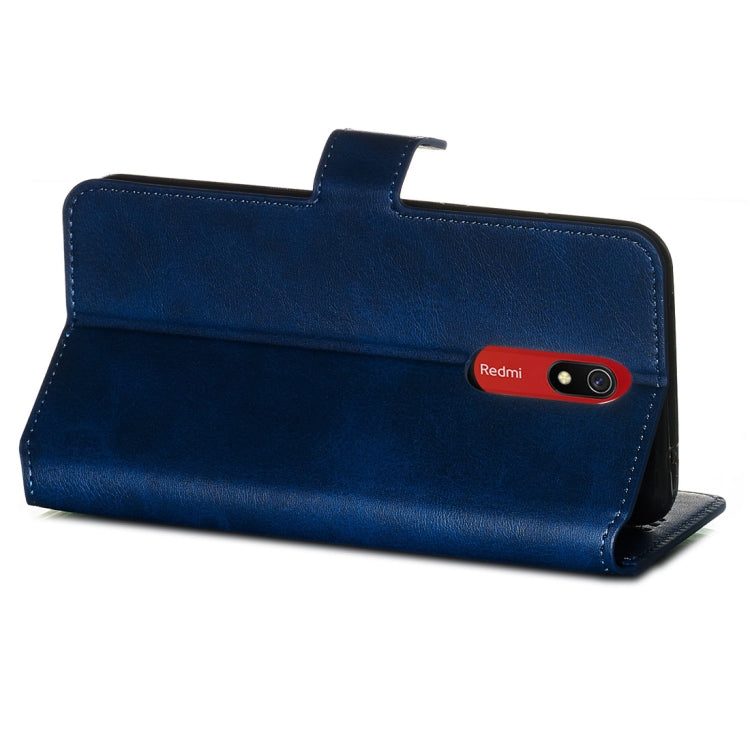 For Xiaomi Redmi 8A / Redmi 8 Classic Calf Texture Horizontal Flip PU Leather Case, with Holder & Card Slots & Wallet