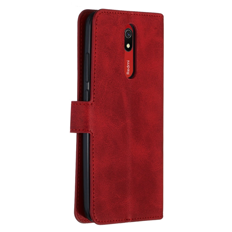 For Xiaomi Redmi 8A / Redmi 8 Classic Calf Texture Horizontal Flip PU Leather Case, with Holder & Card Slots & Wallet