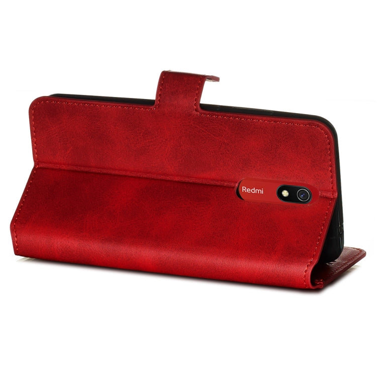 For Xiaomi Redmi 8A / Redmi 8 Classic Calf Texture Horizontal Flip PU Leather Case, with Holder & Card Slots & Wallet