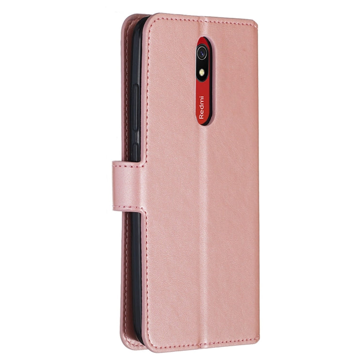 For Xiaomi Redmi 8A / Redmi 8 Classic Calf Texture Horizontal Flip PU Leather Case, with Holder & Card Slots & Wallet