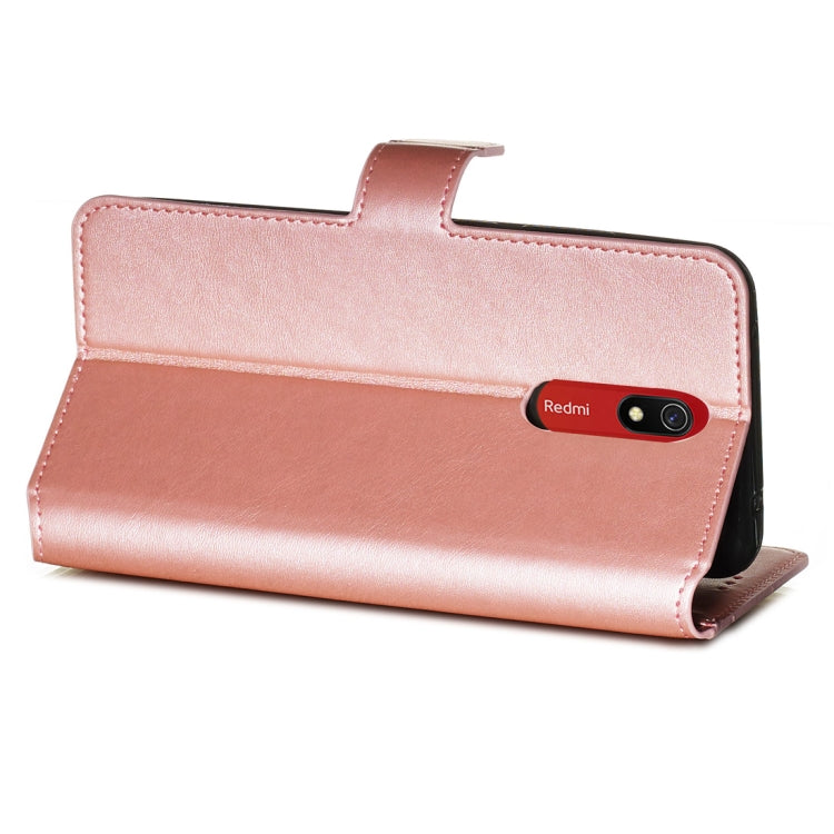 For Xiaomi Redmi 8A / Redmi 8 Classic Calf Texture Horizontal Flip PU Leather Case, with Holder & Card Slots & Wallet