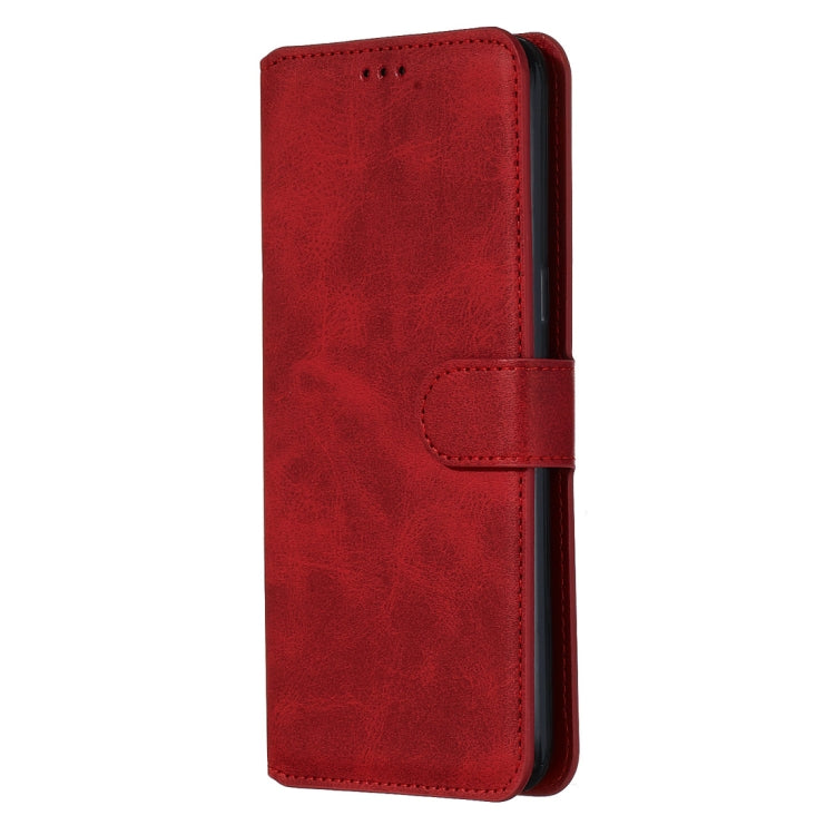 For OPPO Realme 5 Classic Calf Texture Horizontal Flip PU Leather Case, with Holder & Card Slots & Wallet