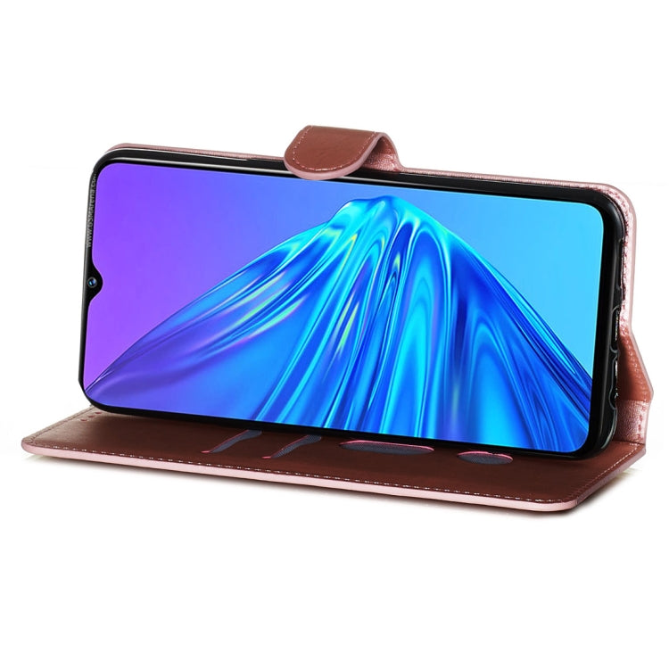 For OPPO Realme 5 Classic Calf Texture Horizontal Flip PU Leather Case, with Holder & Card Slots & Wallet