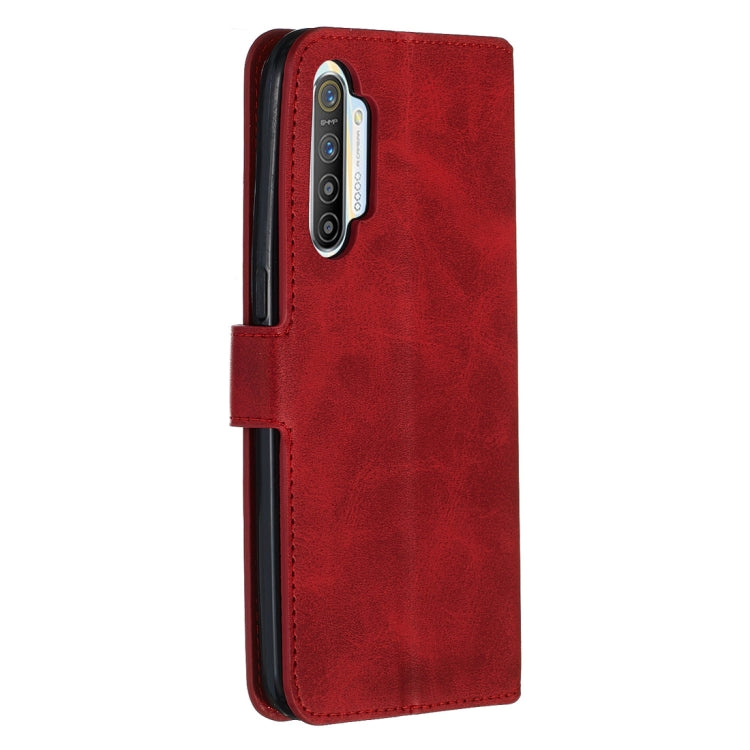 For OPPO Realme XT / Realme X2 Classic Calf Texture Horizontal Flip PU Leather Case, with Holder & Card Slots & Wallet