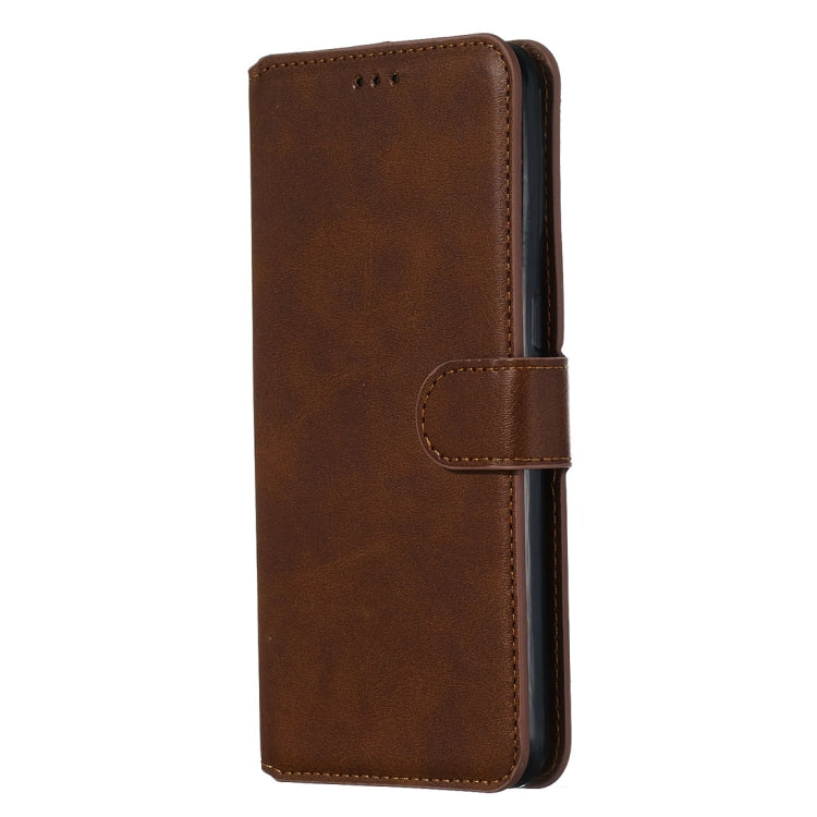 For OPPO Realme XT / Realme X2 Classic Calf Texture Horizontal Flip PU Leather Case, with Holder & Card Slots & Wallet