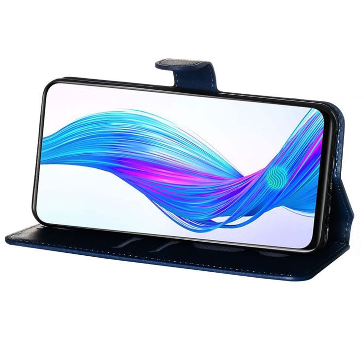 For OPPO K3 / Realme X Classic Calf Texture Horizontal Flip PU Leather Case, with Holder & Card Slots & Wallet